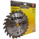 DISCO DE SIERRA 7 1/4" PARA MADERA COVO