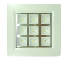 [5021] LAMPARA CUADRADA LED 15CM X 15CM 9W LT-2