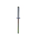 REMACHE CIEGO NAT. 6-10 MEJIA 3/16 X 19.05MM  (16C X 250U)