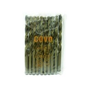 MECHA PARA HIERRO 1/4" 10 PIEZAS COVO