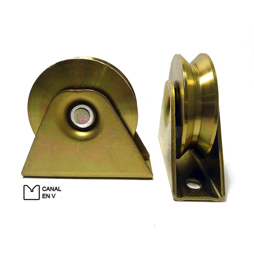[6565] RUEDA O ROLDANA PARA PORTON 80MM / 3"