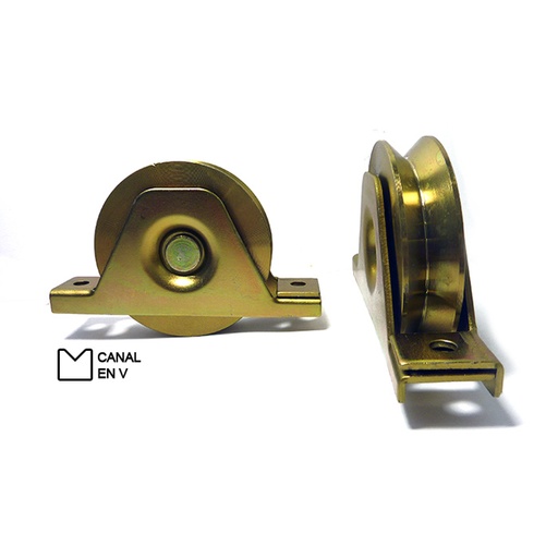 [6571] RUEDA O ROLDANA PARA PORTON 70MM - 2 1/2"