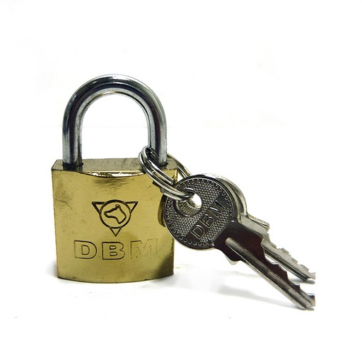 [6620] CANDADO 25MM HIERRO DOBERMAN