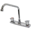 GRIFERIA PARA FREGADERO 8" DOBLE TEMPERATURA GRIVEN