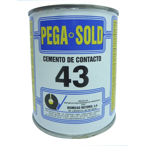 [6804] CEMENTO DE CONTACTO 43 1/8 DE GALON PEGA SOLD
