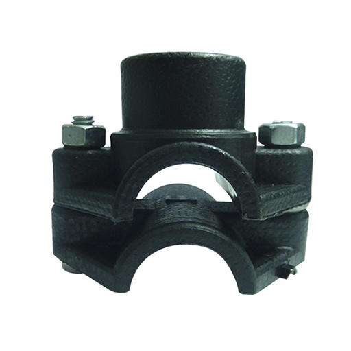 [6842] ABRAZADERA SENC 63MM 2" SALIDA 1 1/2" PARA RIEGO