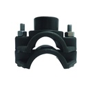 ABRAZADERA SENC 75MM 2 1/2" SALIDA 1" PARA RIEGO