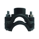 ABRAZADERA SENC 75MM 2 1/2" SALIDA 1 1/2" PARA RIEGO
