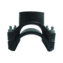 ABRAZADERA SENCILLA 110MM 4" SALIDA 2" PARA RIEGO FAPLAST