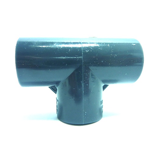 [6921] TEE SCH 40  AGUA FRIA 1/2" PVC EMP. 200 PZAS