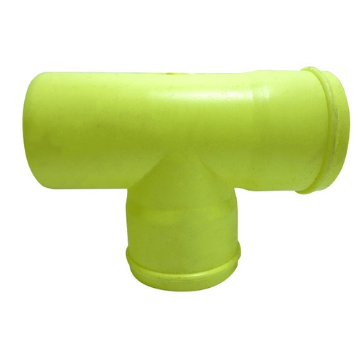 [6942] TEE AGUA SERVIDA DIAMETRO 75MM ESPESOR 1,8MM EMP. 50 PZAS