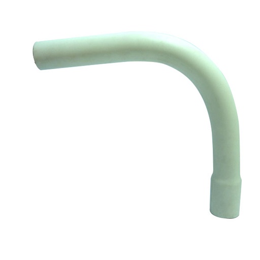 [6963] CURVA CONDUIT 1/2" PVC EMP. 250 PZAS