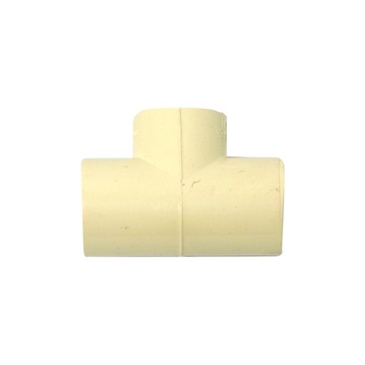 [7219] TEE CPVC PRES CTS 1/2" CXCXC TUBRICA AGUA CALIENTE