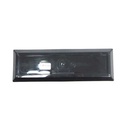 PLATO PP ART REC TEX NEGRO L30 DECORA