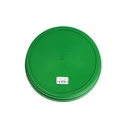 PLATO MATERO PP CLÁSICO D-30 VERDE DECORA