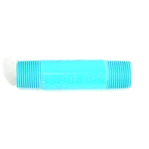 [7326] NIPLE PRES SCH 80 3/4" X 4" AZUL DP