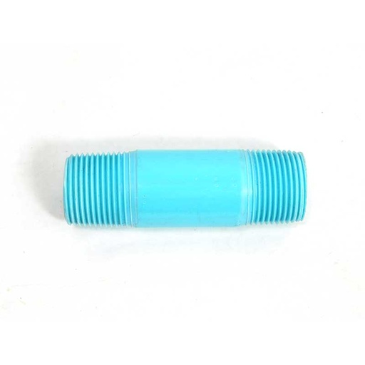 [7328] NIPLE PRES SCH 80 1" X 4" AZUL DP