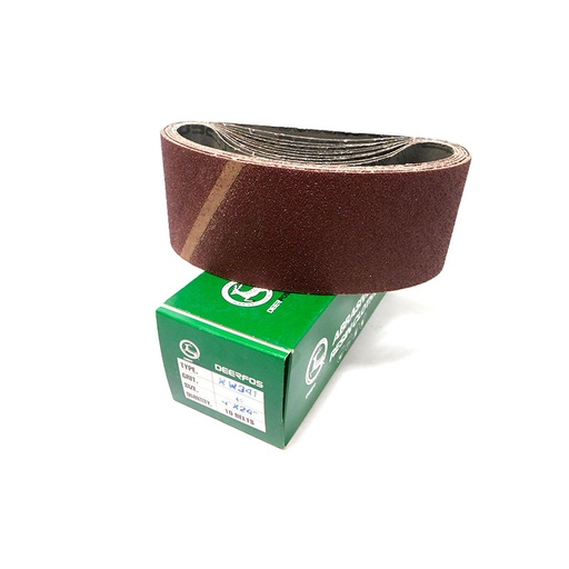 [7381] BANDA DE LIJA 4" X 24" GRANO 40 DEERFOS