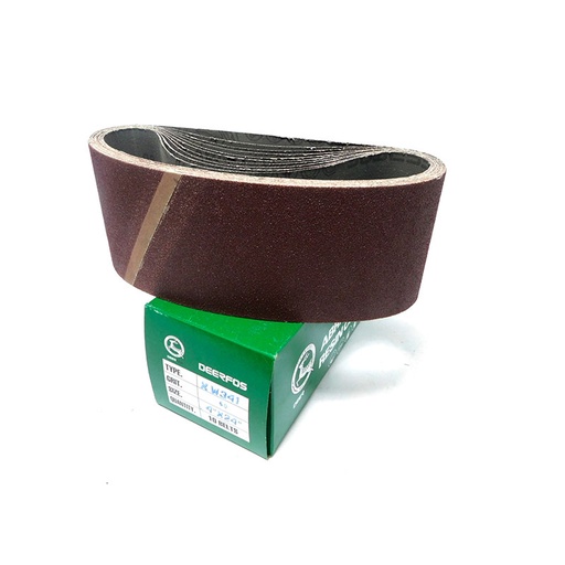 [7382] BANDA DE LIJA 4" X 24" GRANO 60 DEERFOS