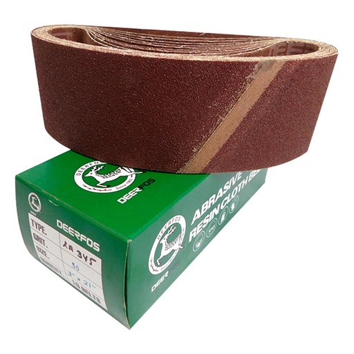 [7435] BANDA DE LIJA 3" X 21" GRANO 50 DEERFOS