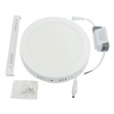 LAMPARA LED SUPERFICIAL REDONDA 12W 6.5" LUZ BLANCA ANGEL LIGHT