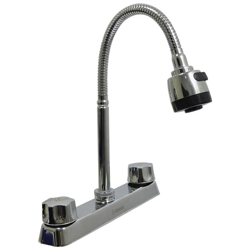 [7509] GRIFERIA PARA FREGADERO 8" CUELLO FLEXIBLE GRIVEN