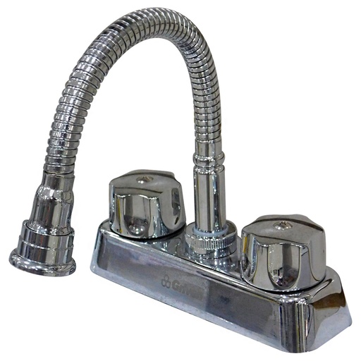 [7510] GRIFERIA PARA LAVAMANOS 4" CUELLO FLEXIBLE GRIVEN