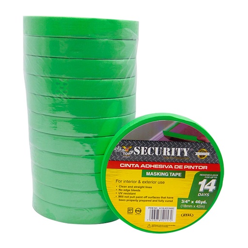 [7607] TIRRO DE COBERTURA PARA PINTAR 18M X 42M SECURITY