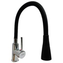 GRIFERIA PARA FREGADERO MONOMANDO FLEXIBLE NEGRO GRIVEN
