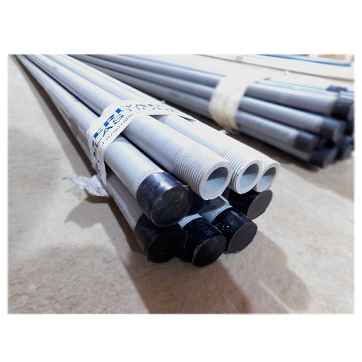 [7623] TUBO PVC SCH 80 3/4" 3M MRXMR GRIS DP