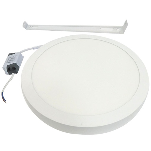 [7662] LAMPARA LED SUPERFICIAL REDONDA 24W 11.5" LUZ BLANCA ANGEL LIGHT