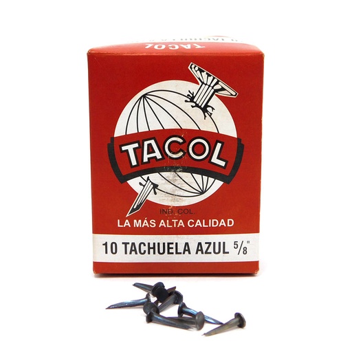 [7695] TACHUELA AZUL TACOL 10 5/8" 450GR MEJIA