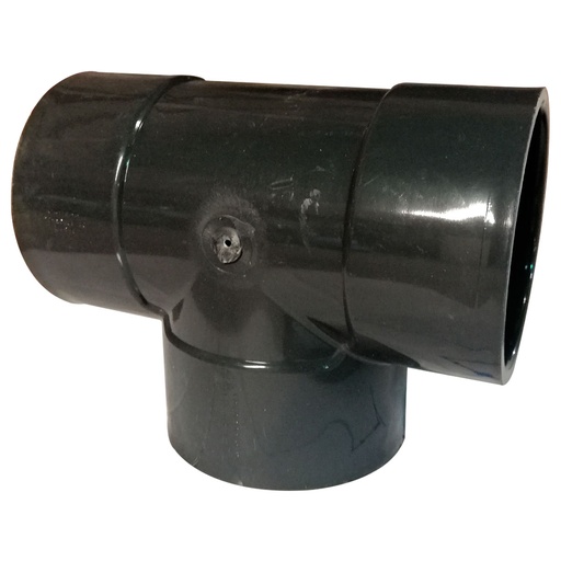 [7723] TEE PVC PRES SCH 80 4" HS TUBRICA