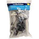 HERRAJE PVC PARA W.C GRIVEN