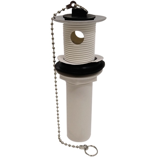 [7798] DESAGUE PARA LAVAMANOS 1 1/4" X 6" CON TAPON GRIVEN