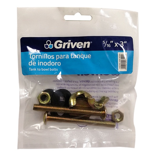 [7807] TORNILLOS PARA TANQUE DE INODORO GRIVEN