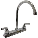 GRIFERIA PARA FREGADERO 8" DOBLE MANIJA GRIVEN