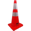 CONO DE SEGURIDAD 28" PVC FLEXIBLE SECURITY