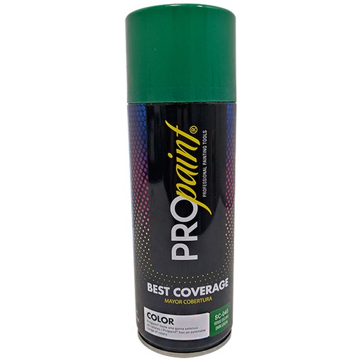 [7845] PINTURA EN SPRAY VERDE OSCURO PRO PAINT