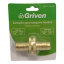 CONECTOR PARA MANGUERAS HEMBRA GRIVEN